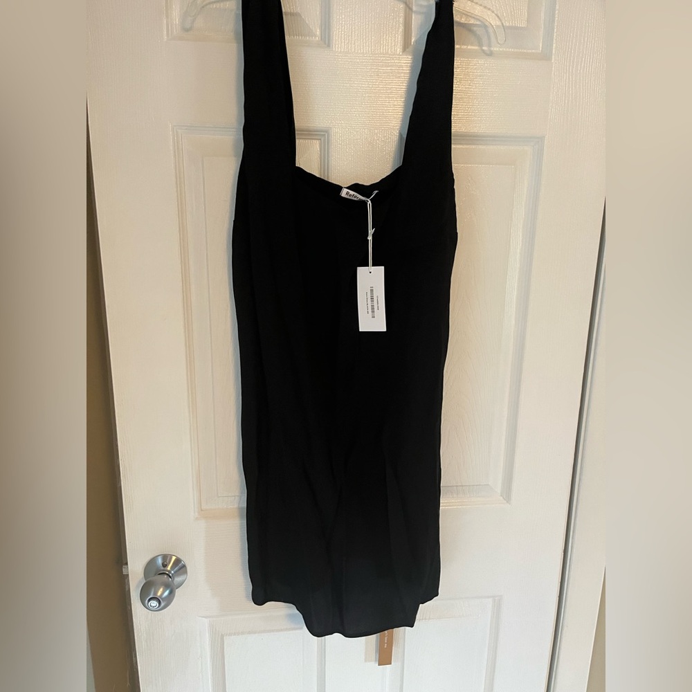 reformation little black tank dress sz 8 NWT